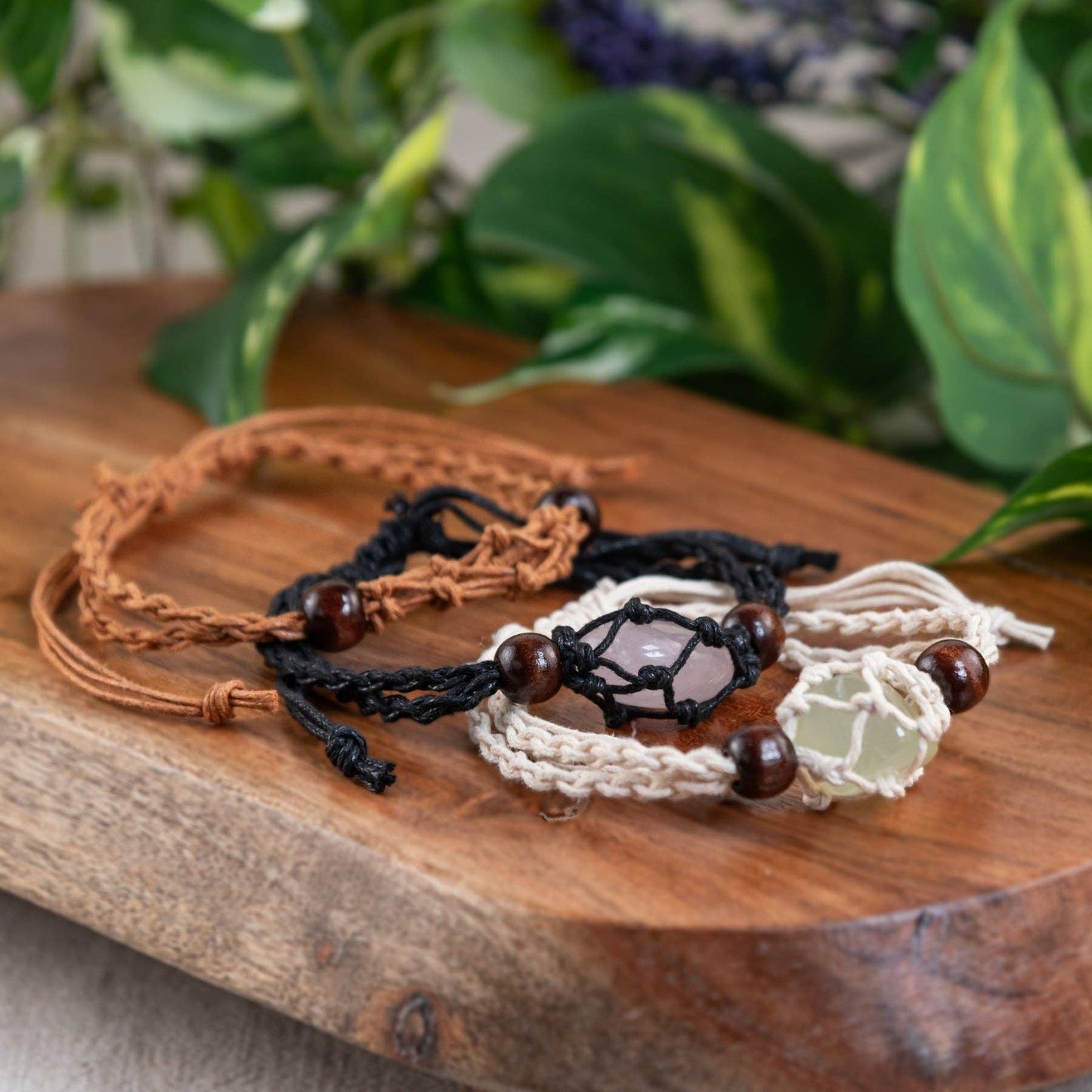 Interchangeable Crystal Holder Bracelet