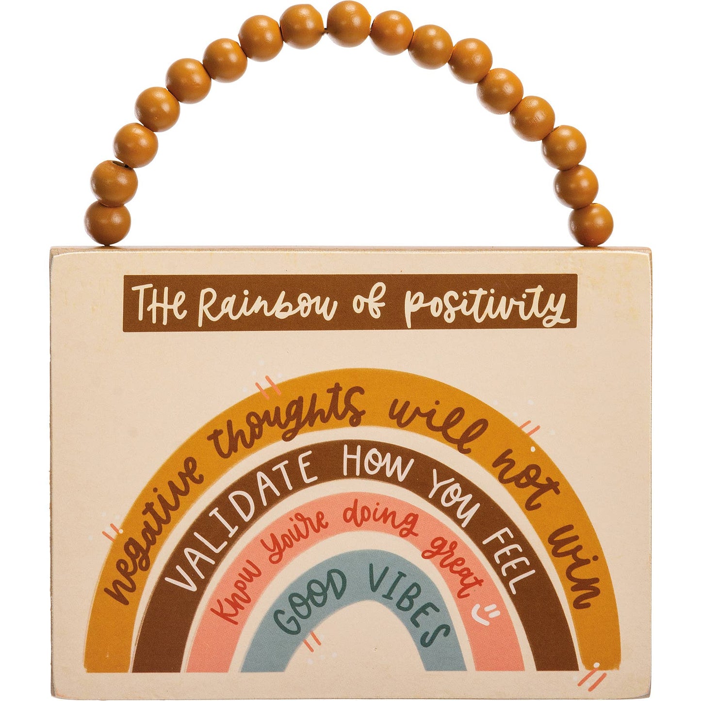 The Rainbow Of Positivity Ornament