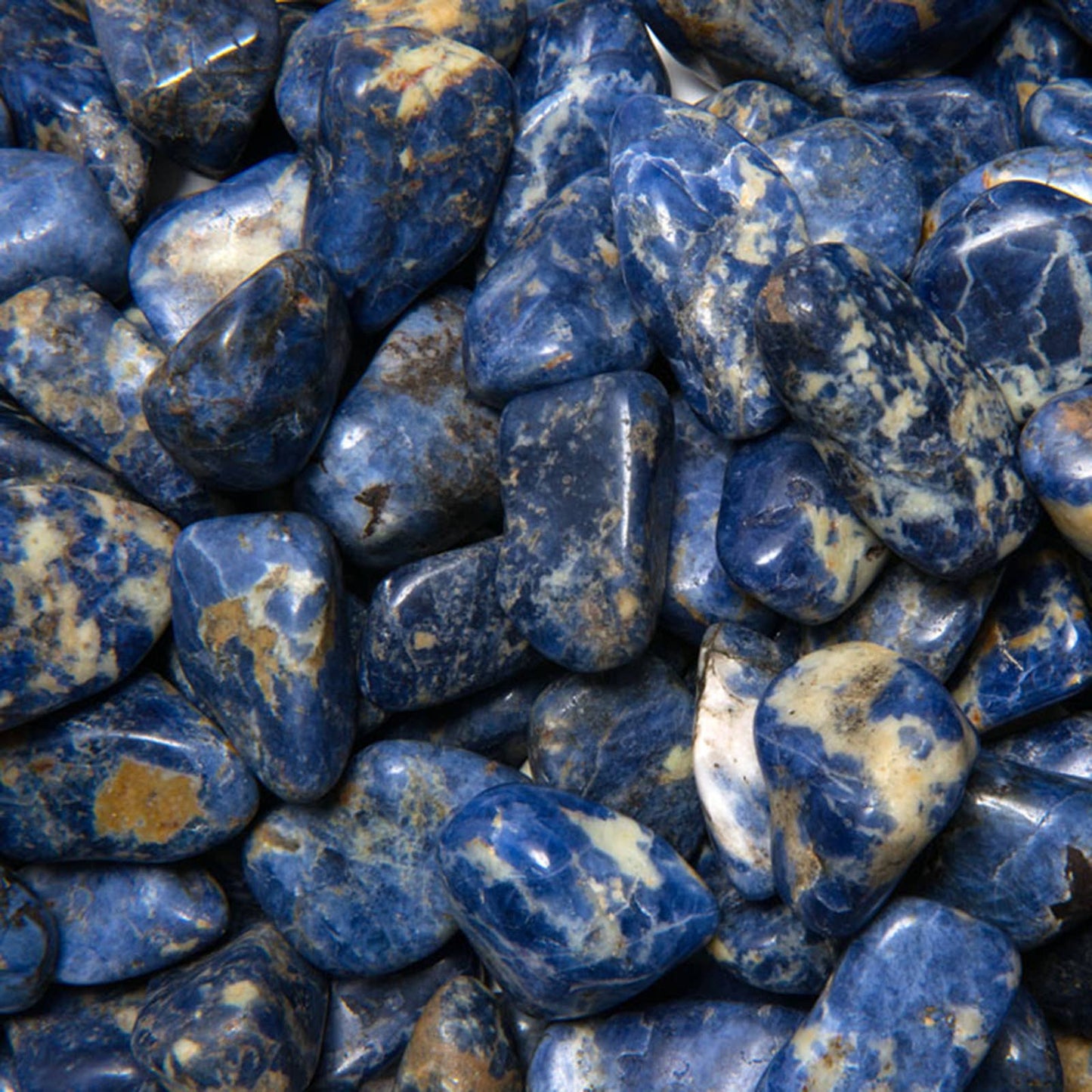 Tumbled Sodalite - L - B Grade - Brazil