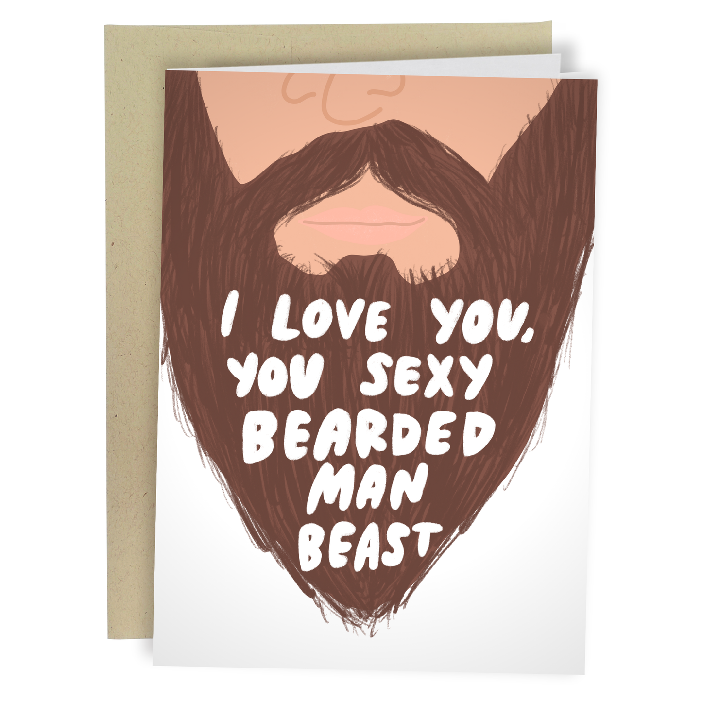 Sexy Bearded Man | Funny Valentine's Day