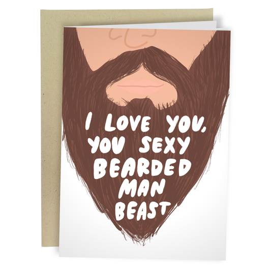 Sexy Bearded Man | Funny Valentine's Day