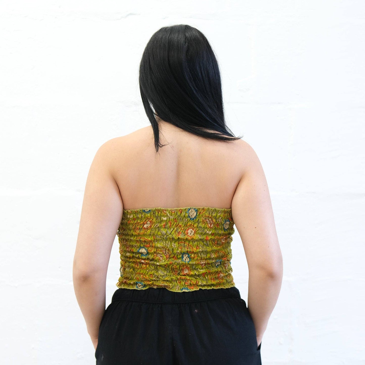 Paisley Celestial Boho Bandeau Top