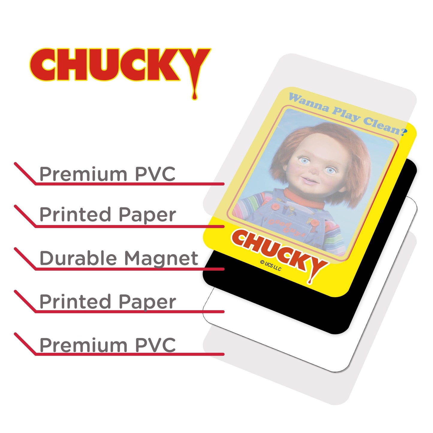 Chucky Dishwasher Magnet