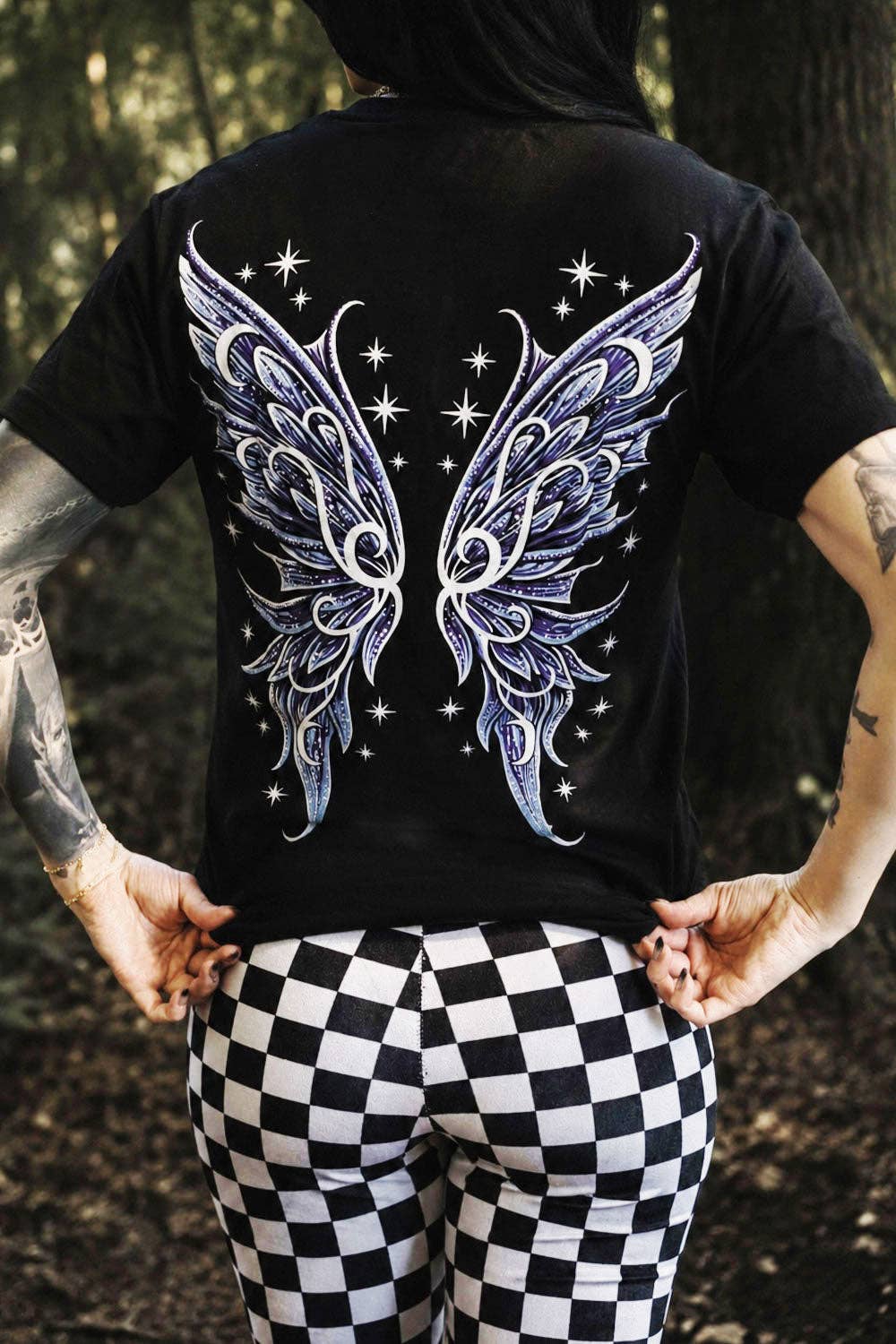 Moon Moth Wings T-shirt