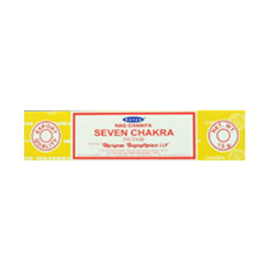 Seven Chakra Nag Champa 15 Gram
