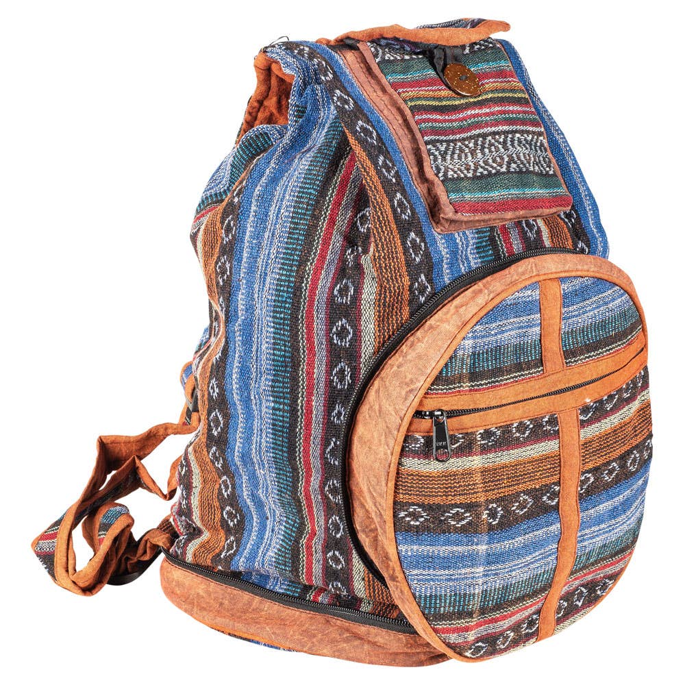 Stonewashed Convertible Backpack
