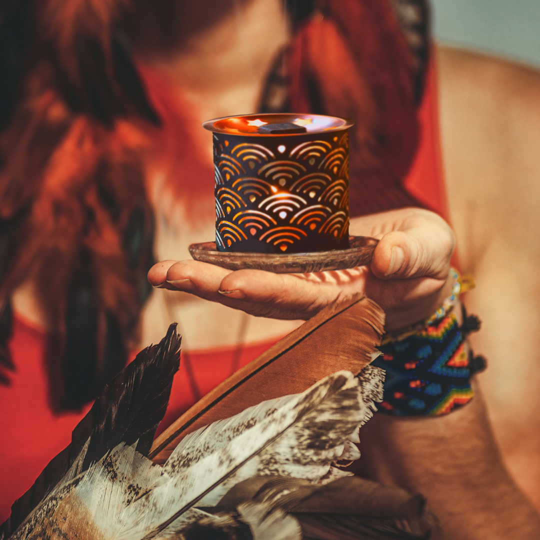 White Sage Incense Bricks & Burner Gift Set | Sage Incense