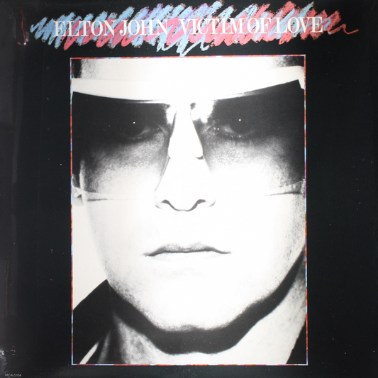 12" Vinyl LP Record - Elton John - Victim Of Love Pop Rock