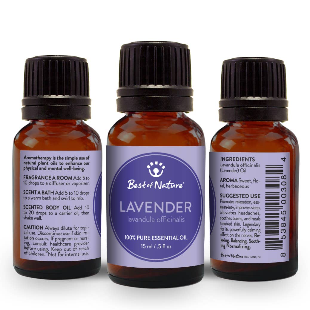 Lavender Essential Oil, 100% Pure - 15ml / 100ml