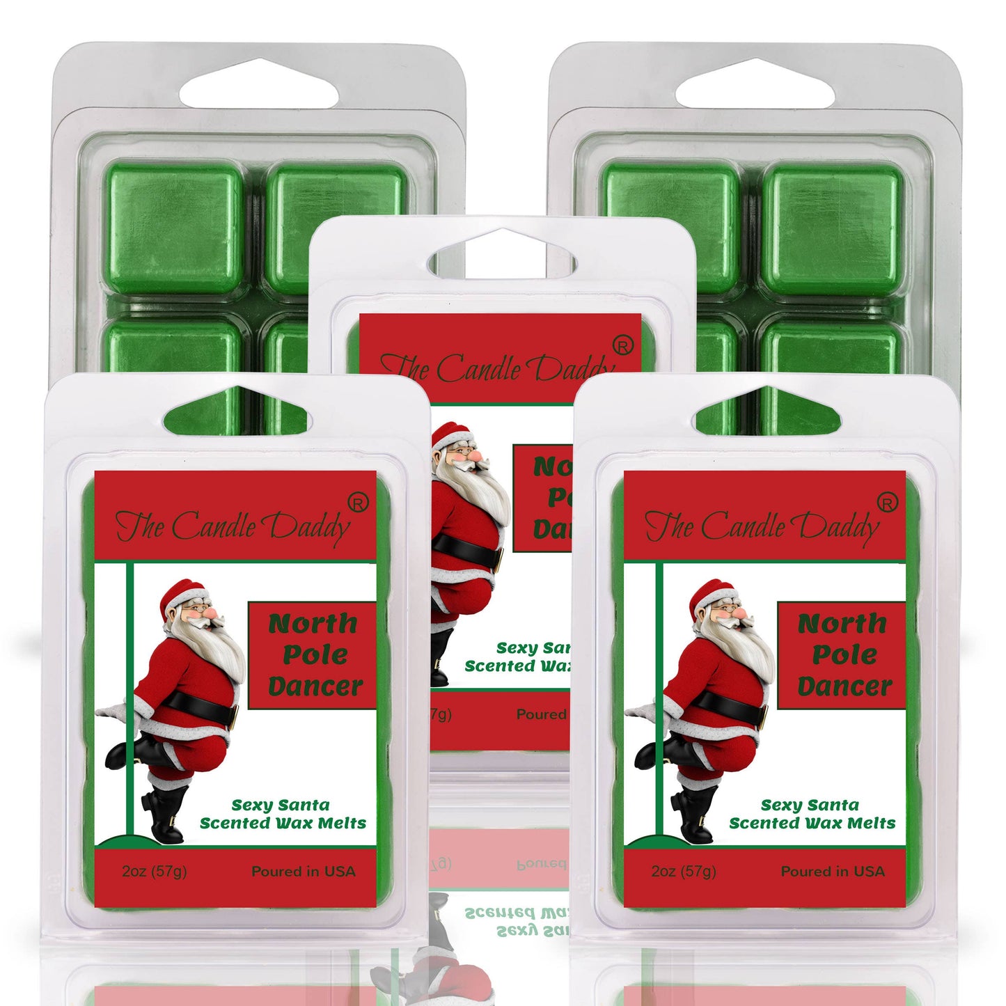 NORTH POLE DANCER - SEXY SANTA SCENTED WAX MELT