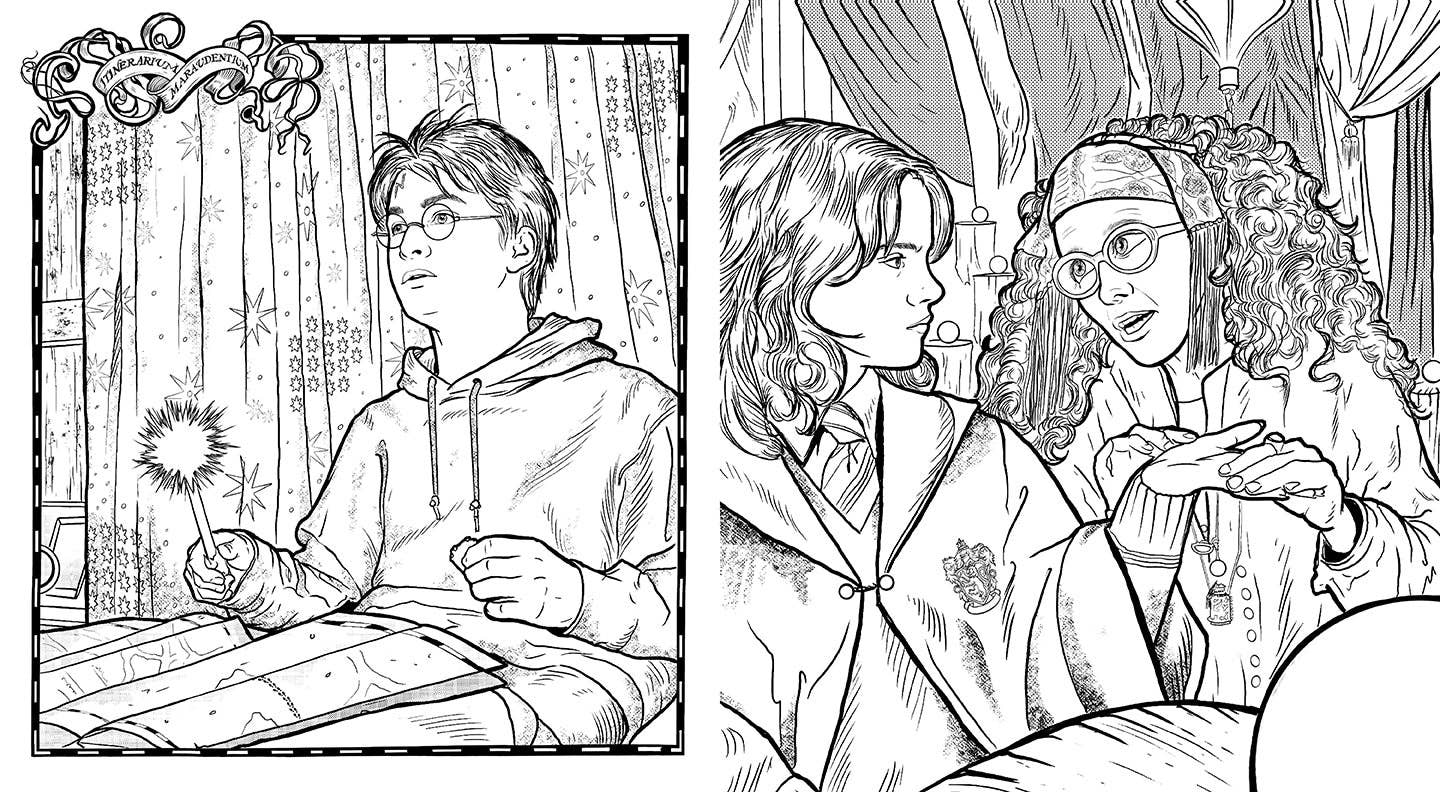 Harry Potter: Coloring Wizardry