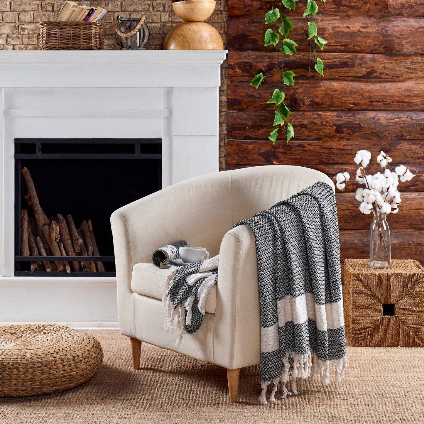 Throw Size Aegean Blanket – Soft & Breathable 100% Turkish Muslin - 7 Colors