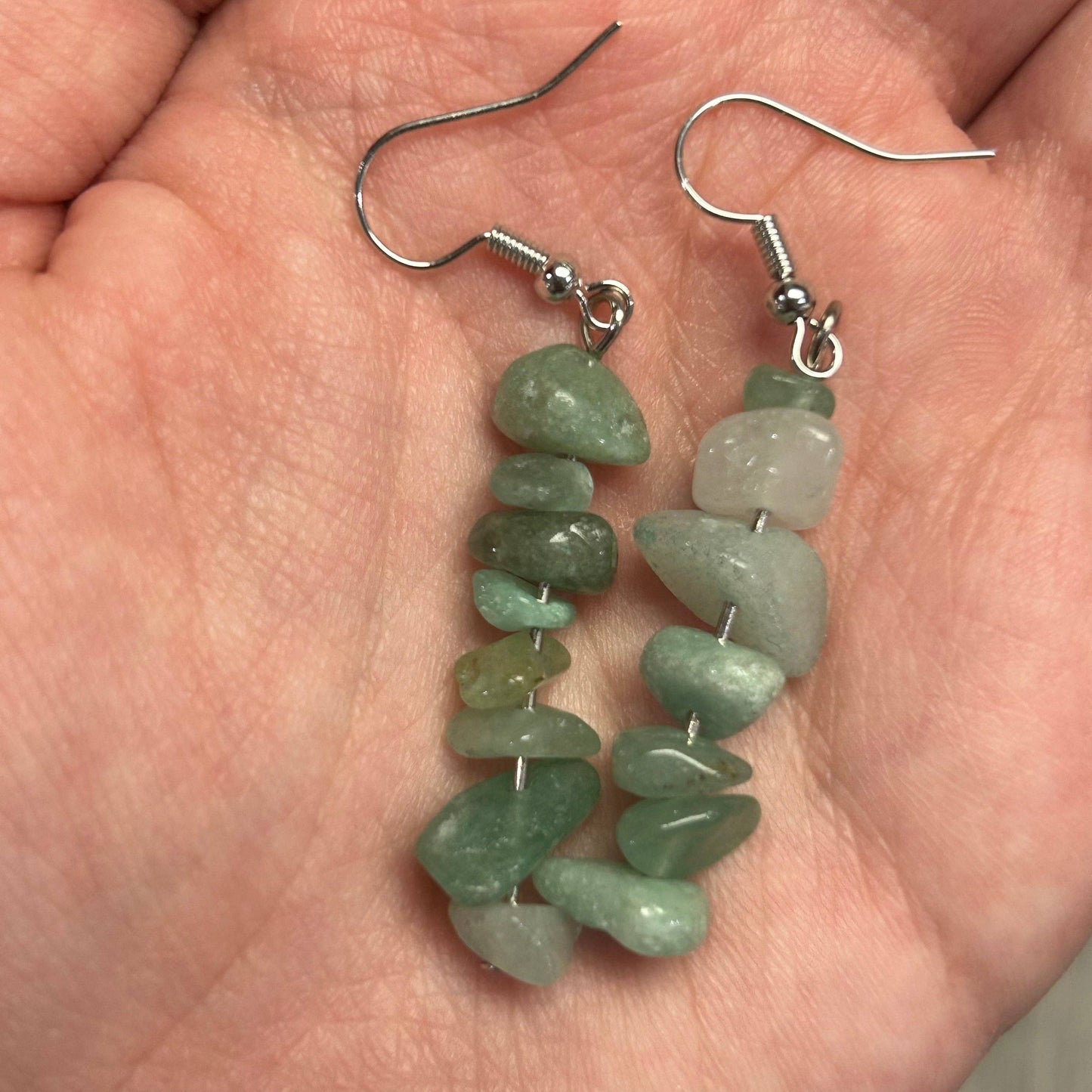 Gemstone Chip Dangle Earrings – Crystal Jewelry for Retailer