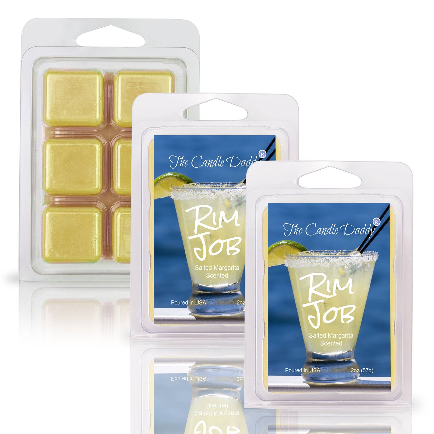 RIM JOB - SALTED MARGARITA SCENTED WAX MELT - 1 PACK - 2 OZ