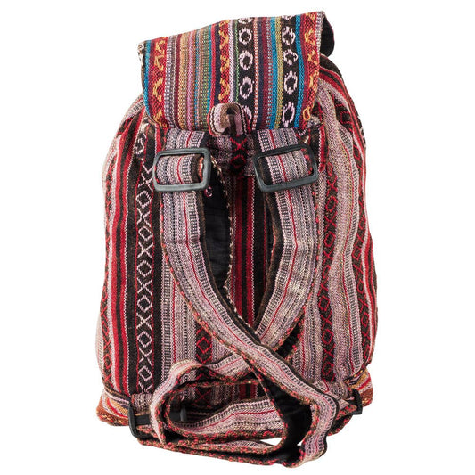 Stonewash Striped Backpack - Inspired by Traditional Crafts