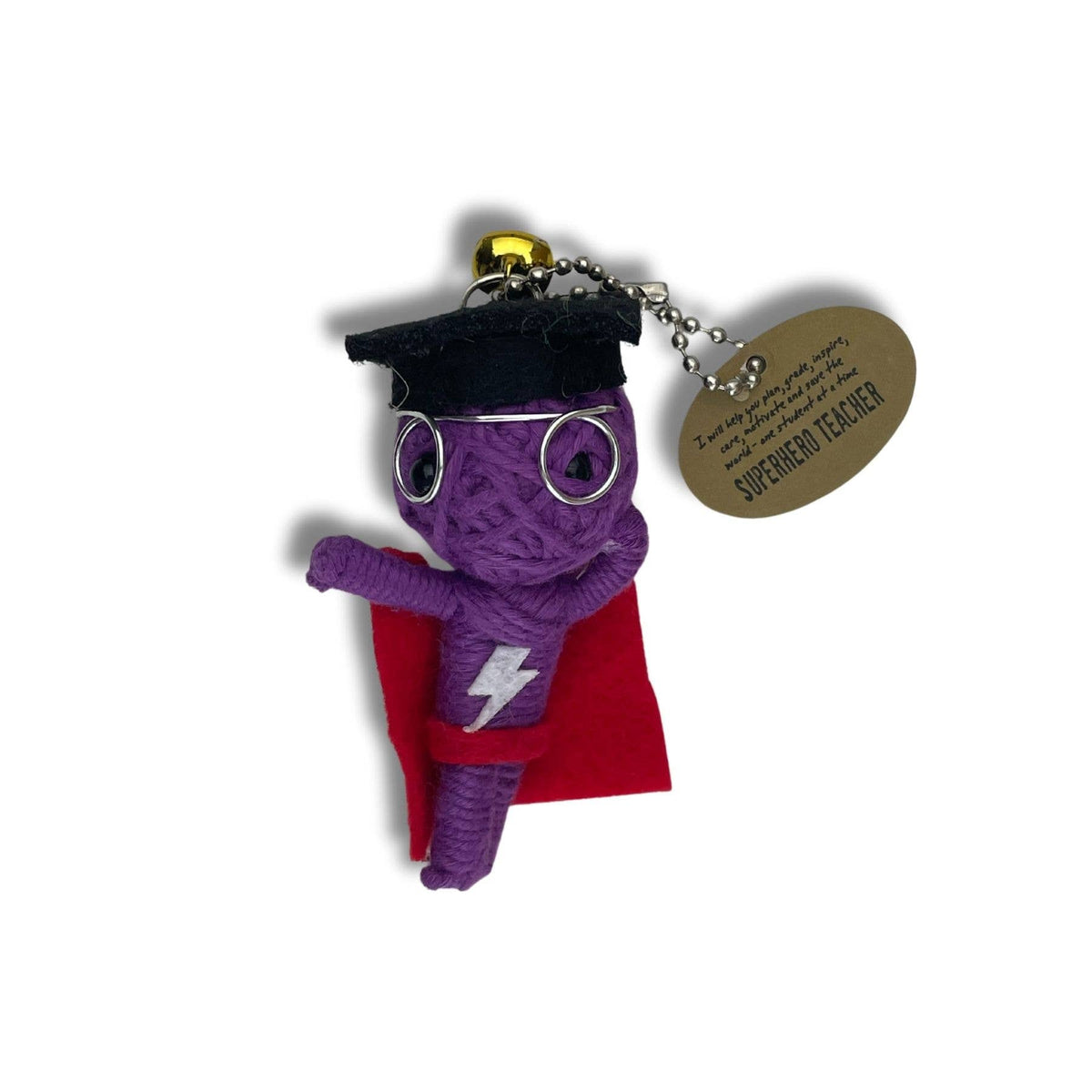 Superhero Teacher - Watchover Voodoo Dolls - Keychain