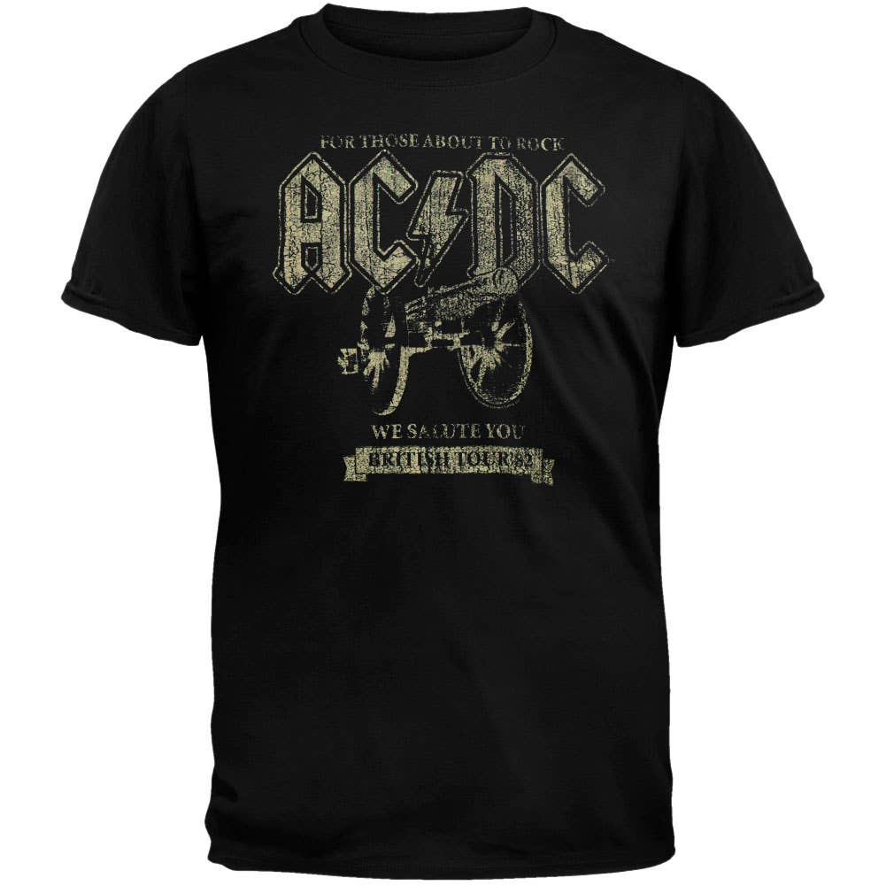 AC/DC - Those About To Rock Men's Soft T Shirt