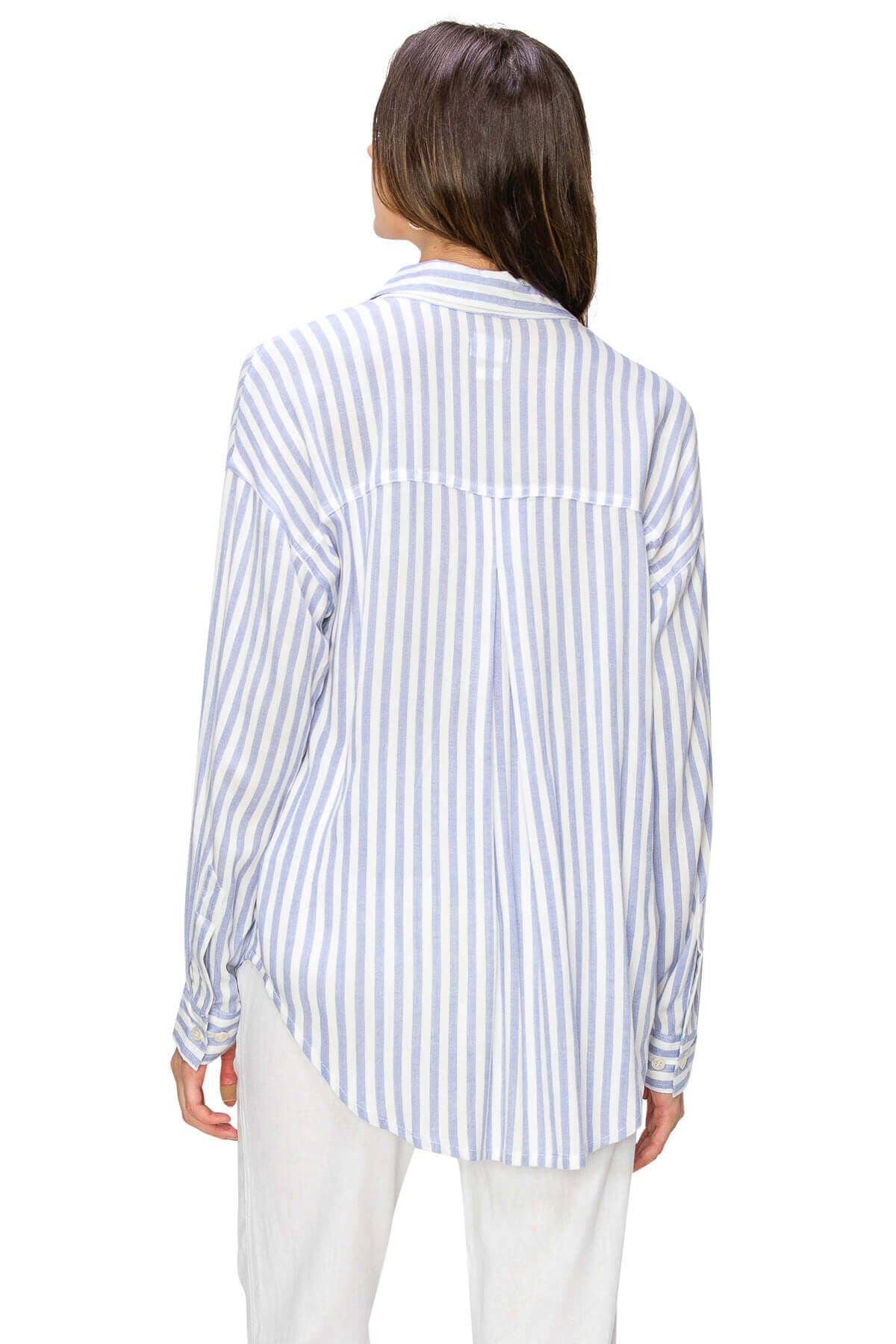 CALI1850 RELAXED LINEN BUTTON DOWN SHIRT (20728JLN486)