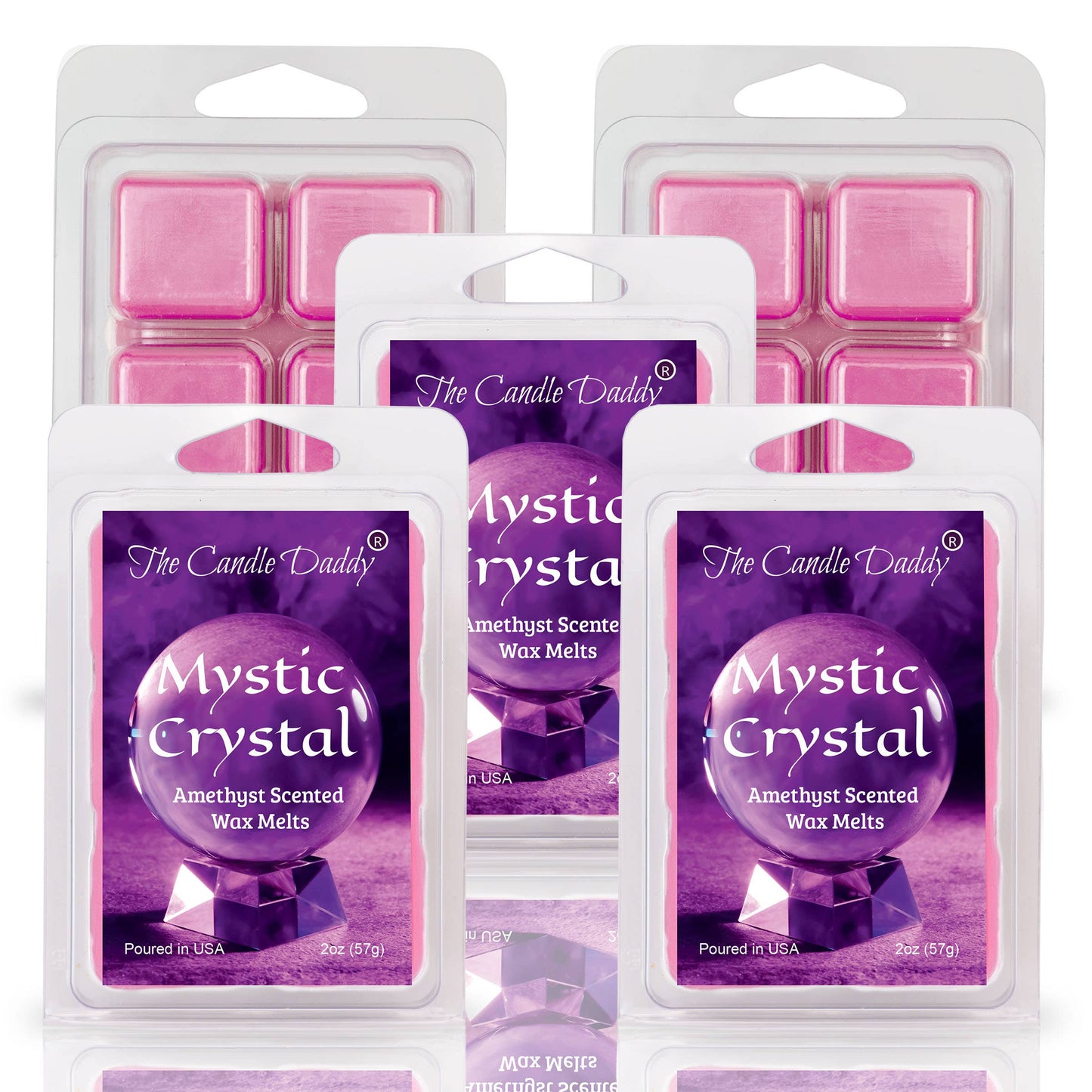 MYSTIC CRYSTAL - AMETHYST CRYSTAL SCENTED WAX MELT