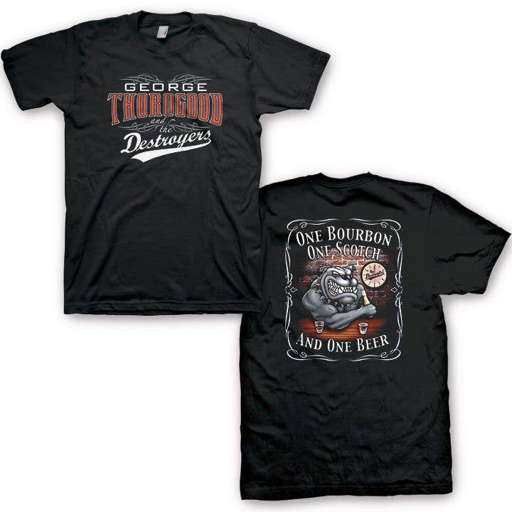 George Thorogood - One Bourbon - Graphic Tee