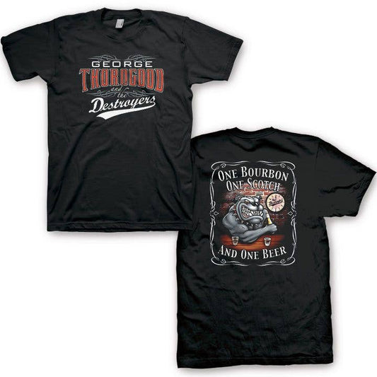 George Thorogood - One Bourbon - Graphic Tee
