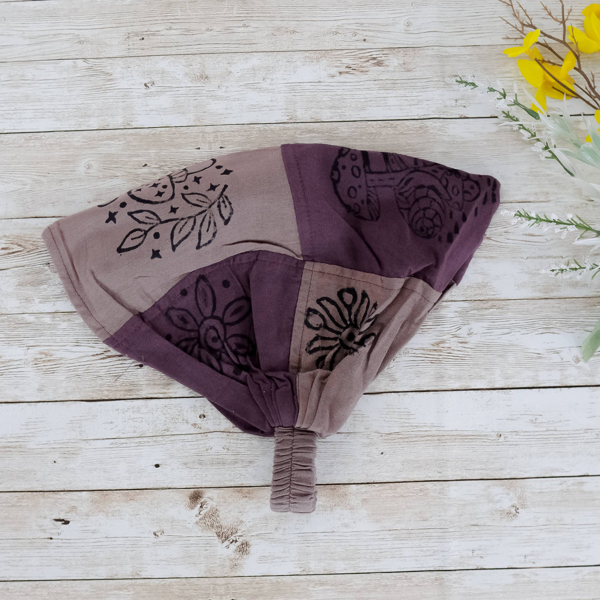 Cotton Patch Unisex Block Print Head Band