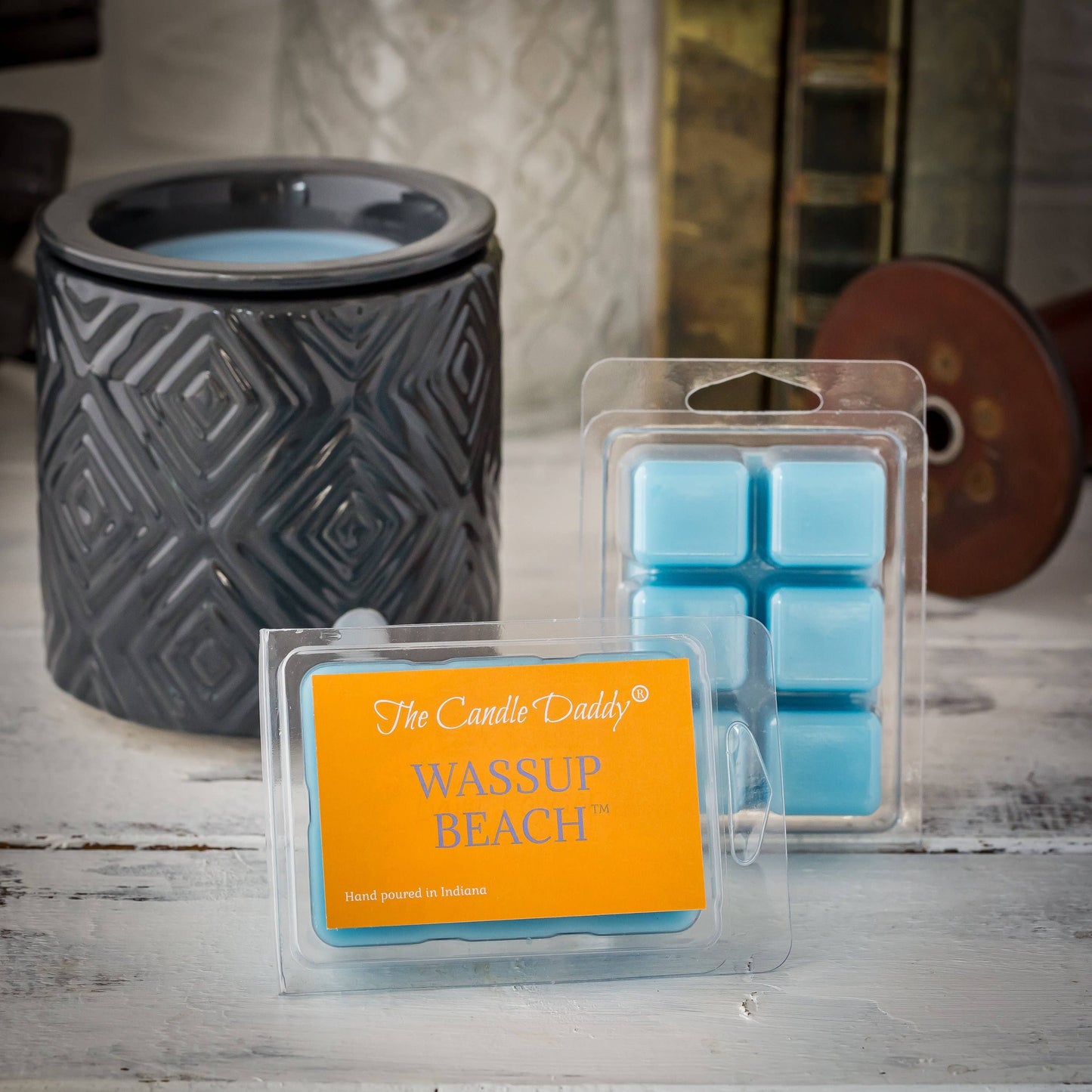 Wassup Beach- Funny Beach Ocean Scented Melt- Maximum Scent