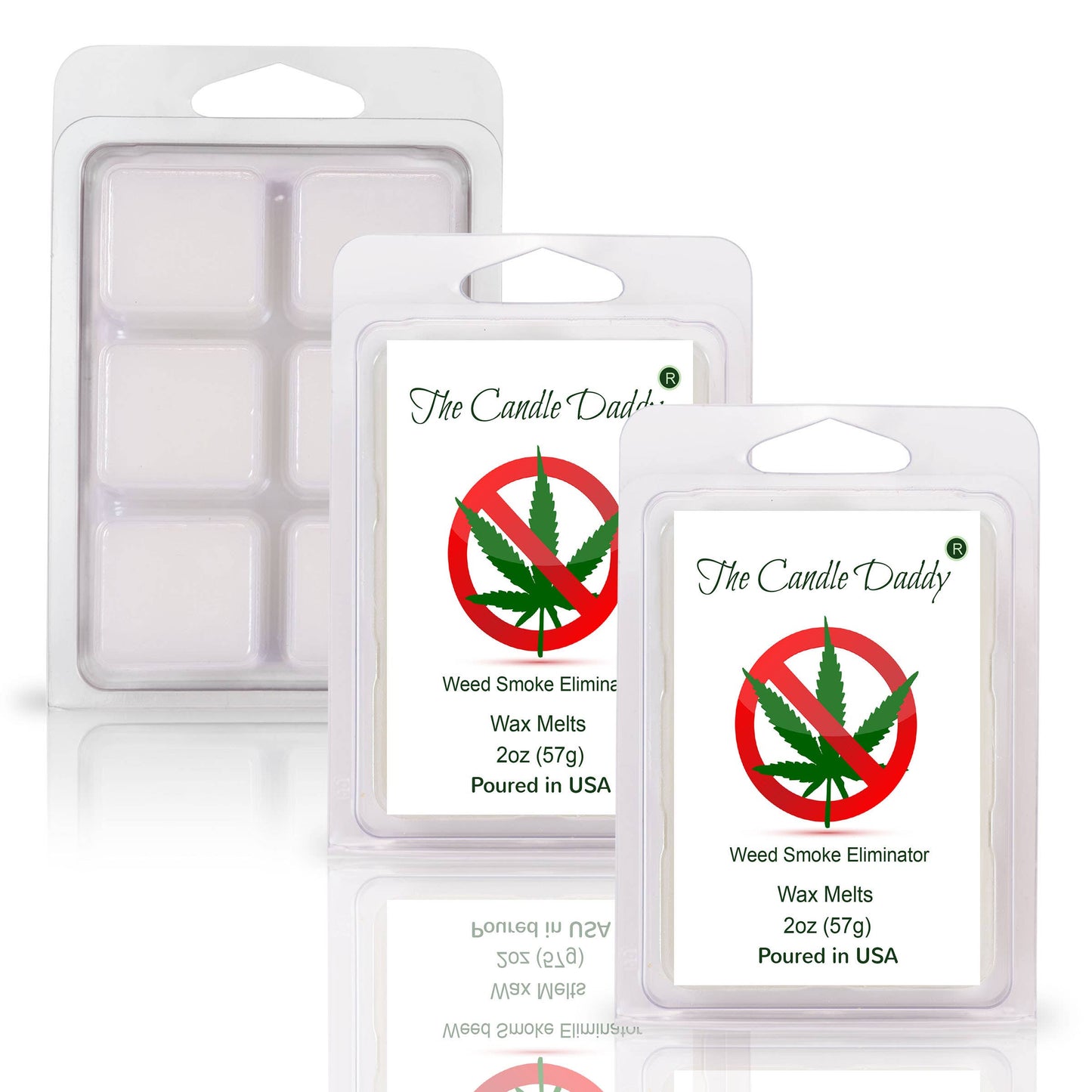WEED BE GONE - WEED SMOKE ELIMINATING WAX MELT - 1 PACK