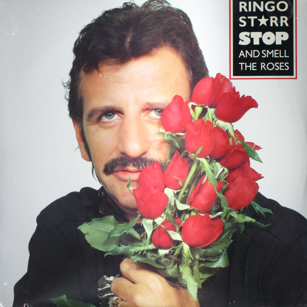 12" Vinyl LP Record - Ringo Starr Stop And Smell Pop Beatles