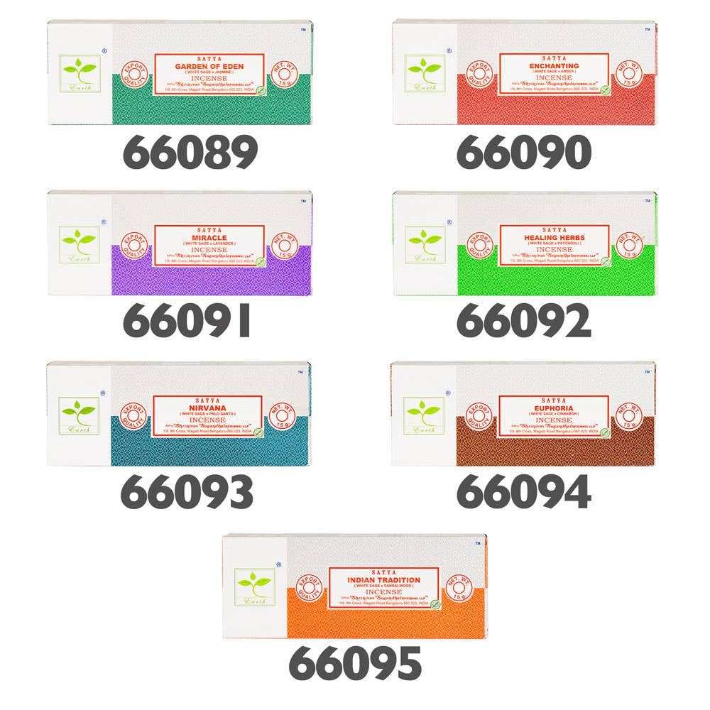 SATYA WHITE SAGE INCENSE STICKS