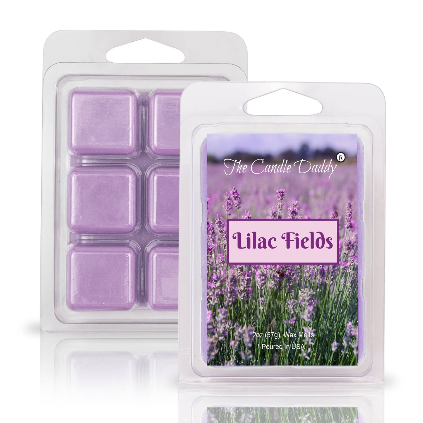 LILAC FIELDS - FLORAL SPRING SCENTED WAX MELT - 1 PACK - 2OZ