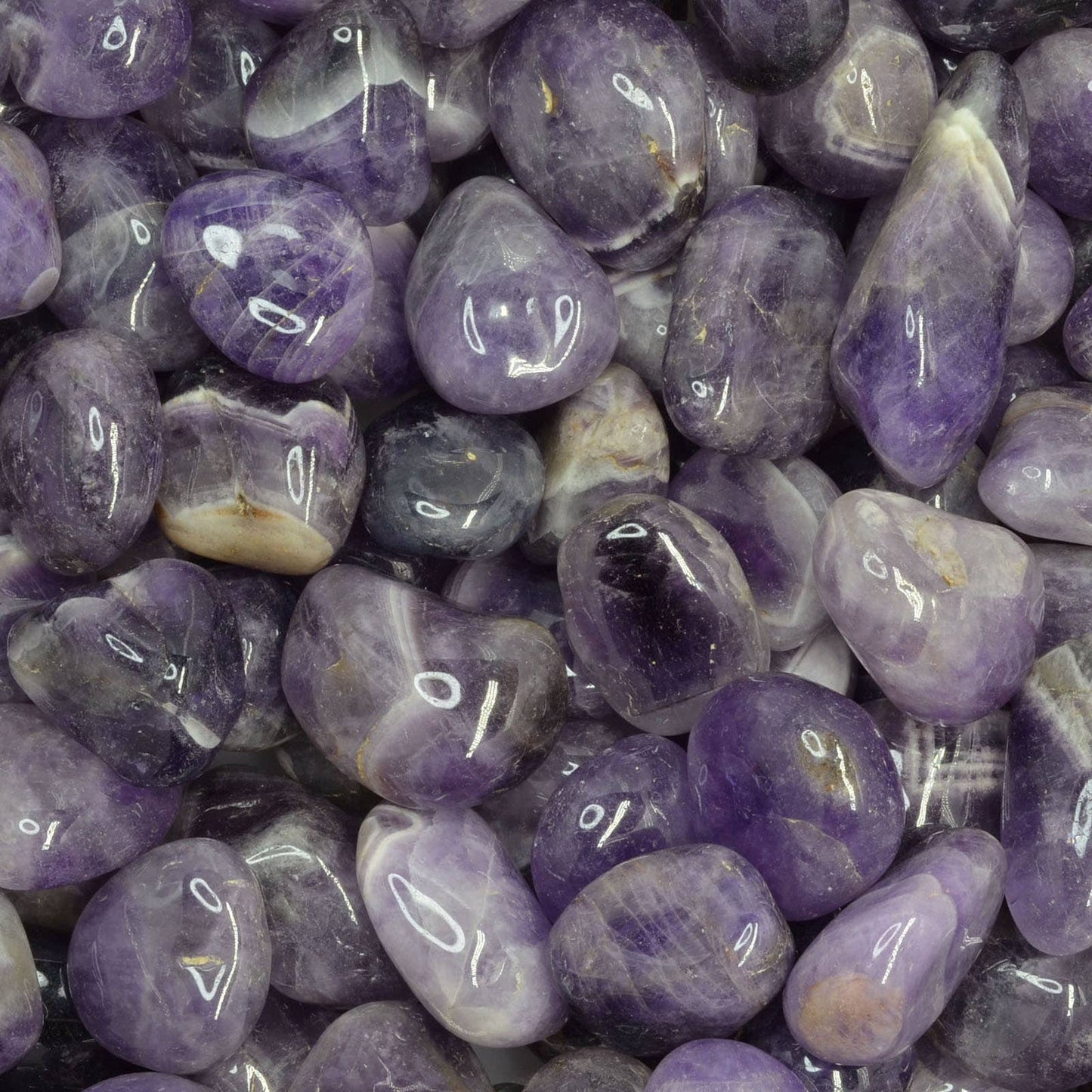 Tumbled Medium Amethyst - 1.5" to 2.25" - Size 9