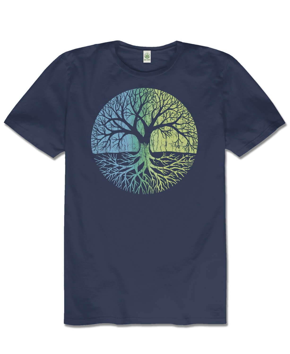 Tree Of Life Organic T-Shirt - Unisex - Retro Graphic Tees