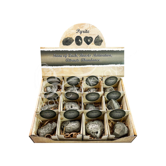 PYRITE (SET OF 12) 8.5"L X 6.5"W (SET OF 12)