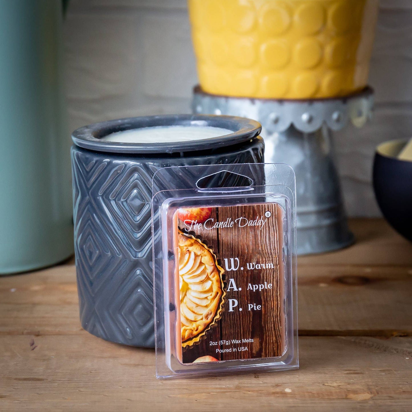 W.A.P.  - Warm Apple Pie Scented Melt- Maximum Scent Wax