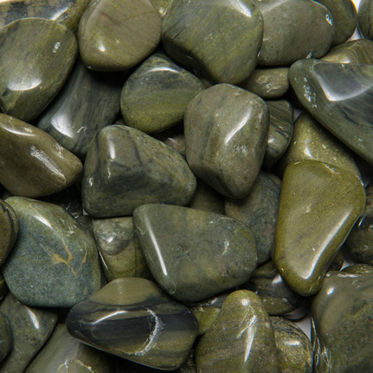 Tumbled Green Jasper - XL - A Grade - Brazil