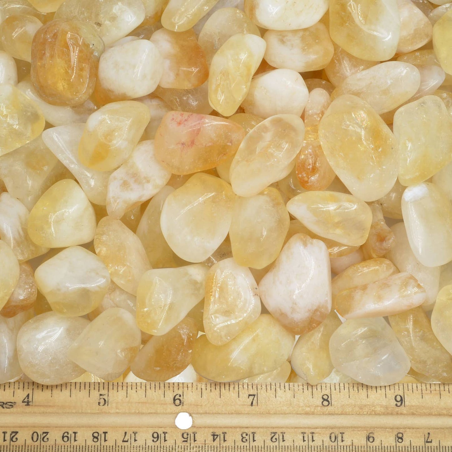 Tumbled Citrine - M - B Grade - Brazil (1 lb)