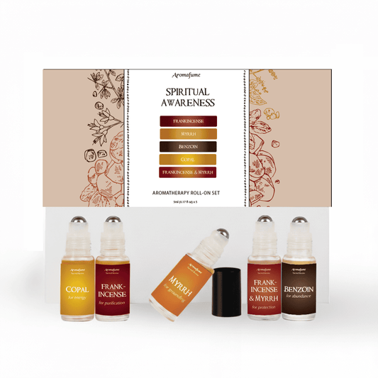 Resin Roll On Gift Set | Frankincense, Myrrh, Copal & More