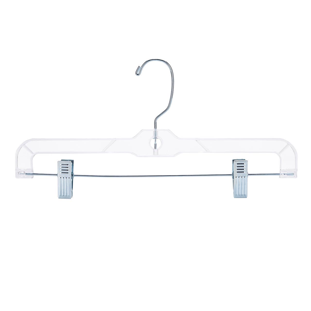 14" Economy Plastic Skirt And Pants Hangers - Case of 100