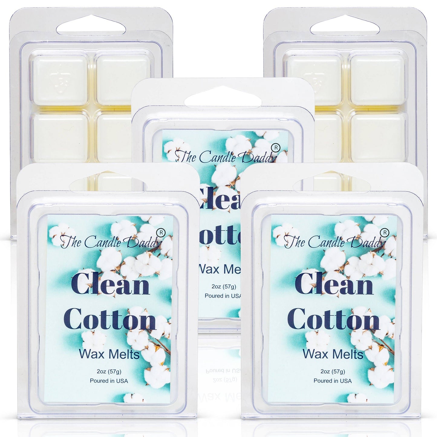 Clean Cotton- Fresh, Calming Cotton Scented Melt- Maximum...