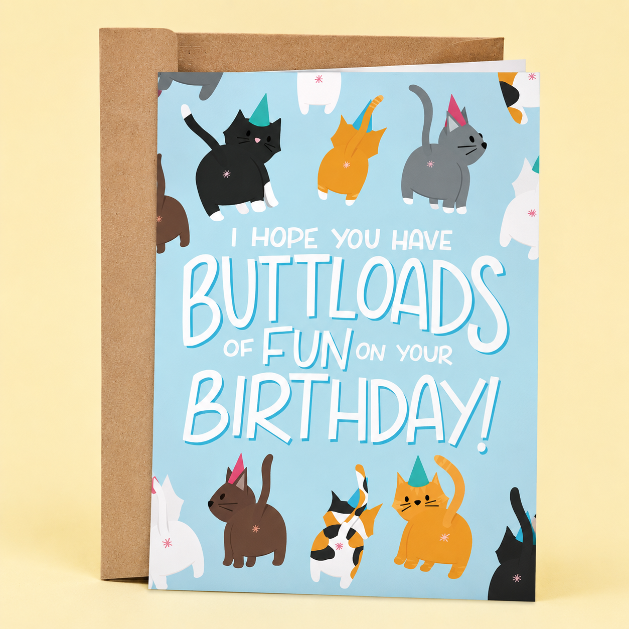 Buttloads Of Fun | Funny Birthday Card