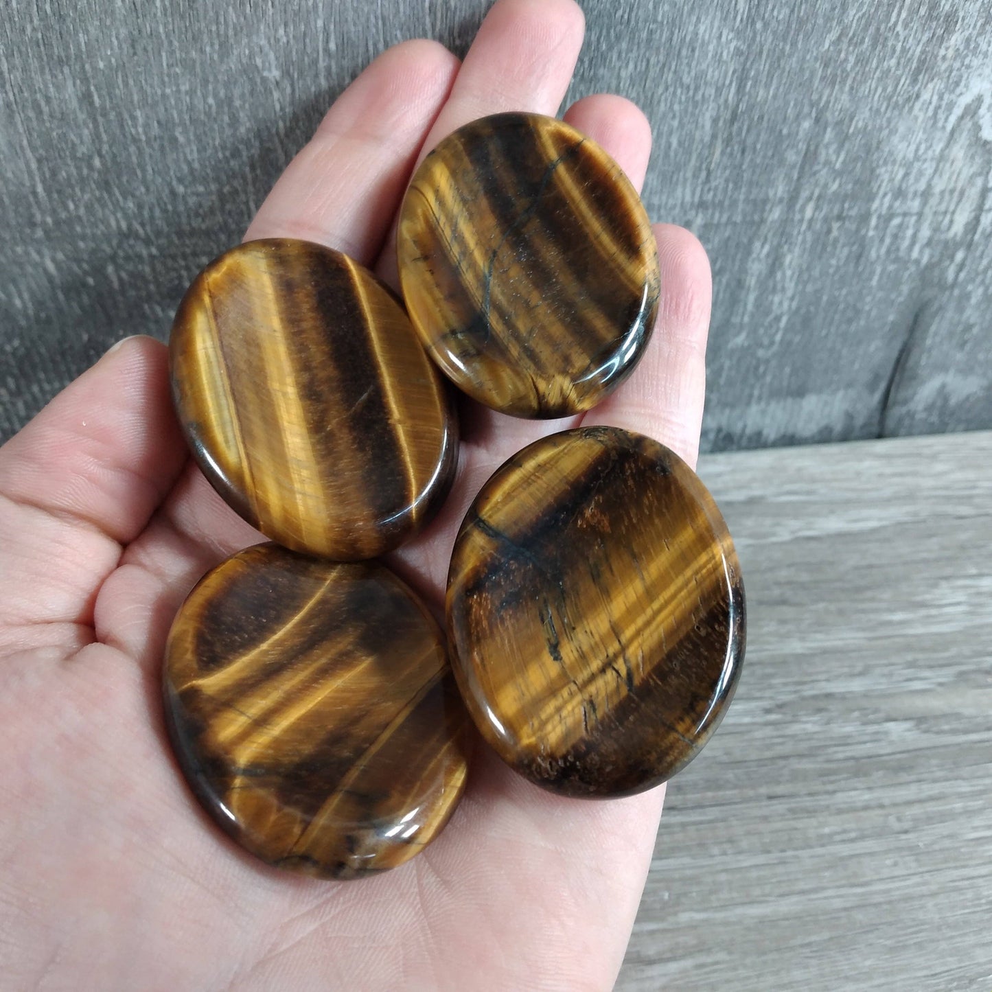 Oval Gemstone Worry Stones – Bulk Pocket Crystals