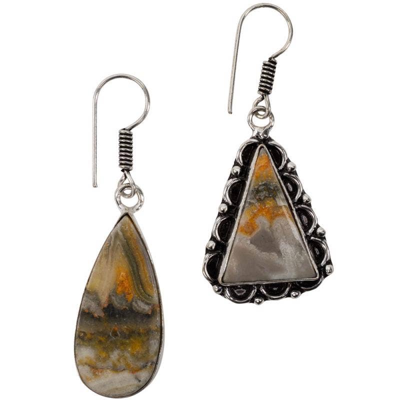 ASSORTED BRASS EARRINGS