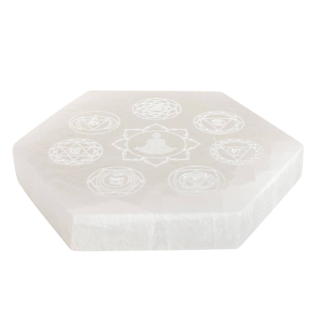 7 Chakra Hexagon Charging Plate