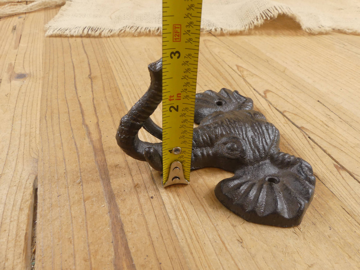 Cast Iron Elephant Hook