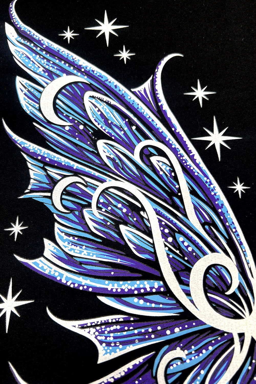 Moon Moth Wings T-shirt