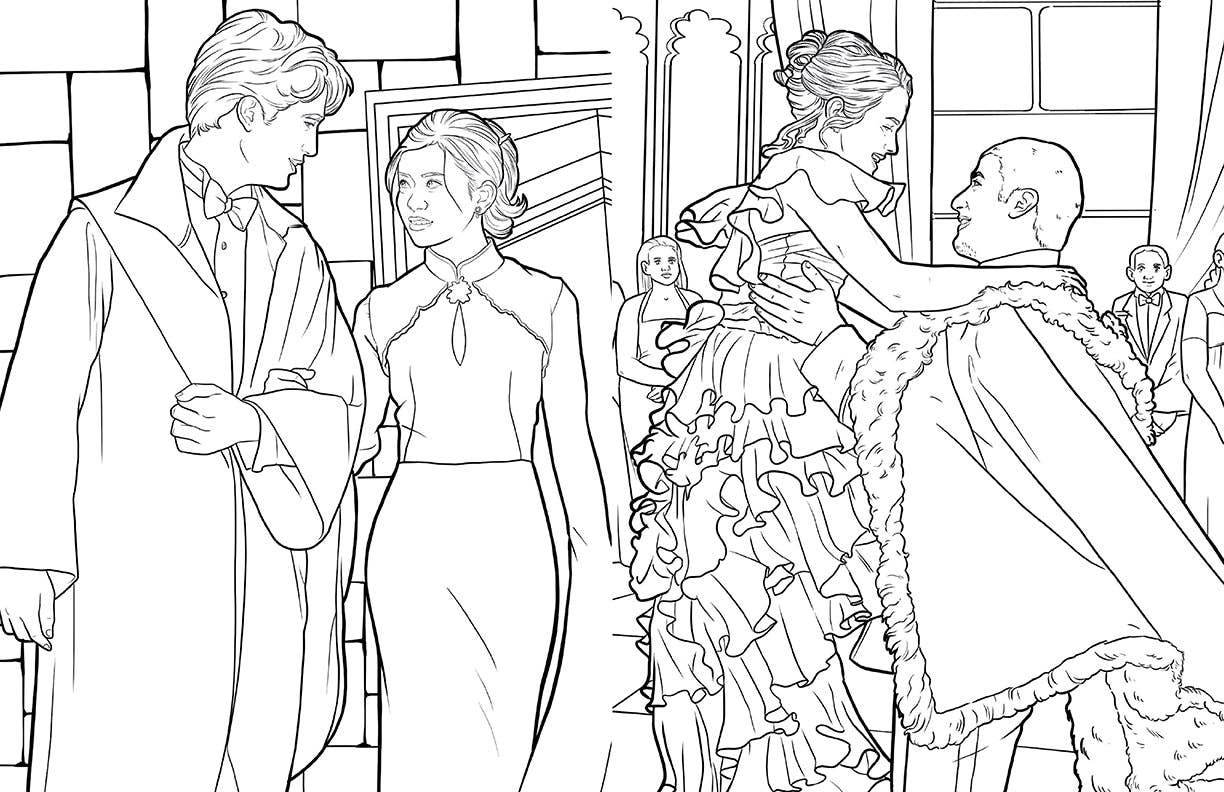 Harry Potter: Hufflepuff House Pride: The Official Coloring Book