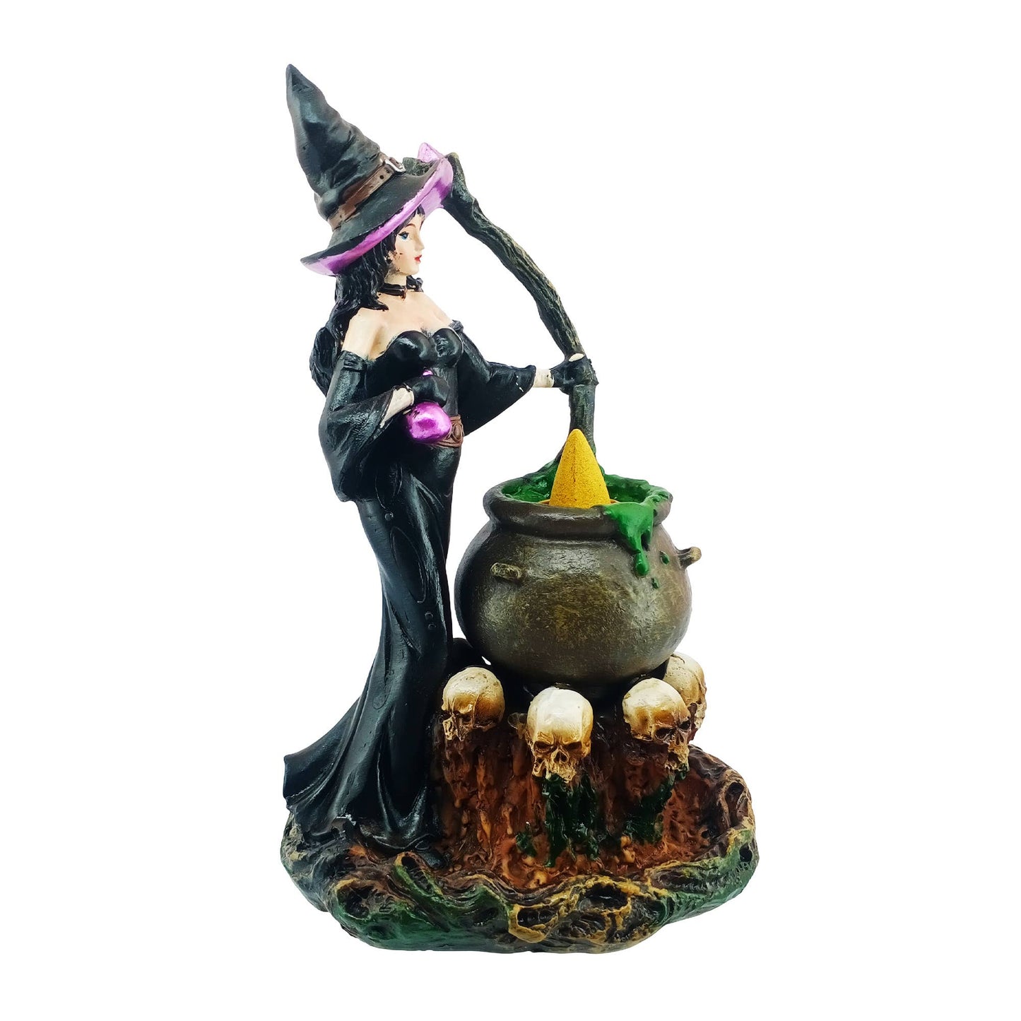Witch Back Flow Incense Burner