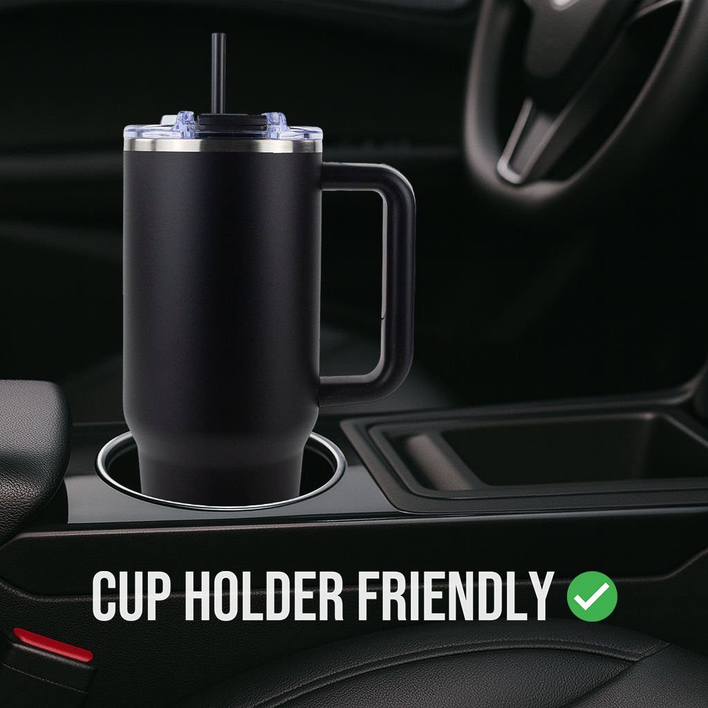 40 OZ Tumbler with Matching Straw