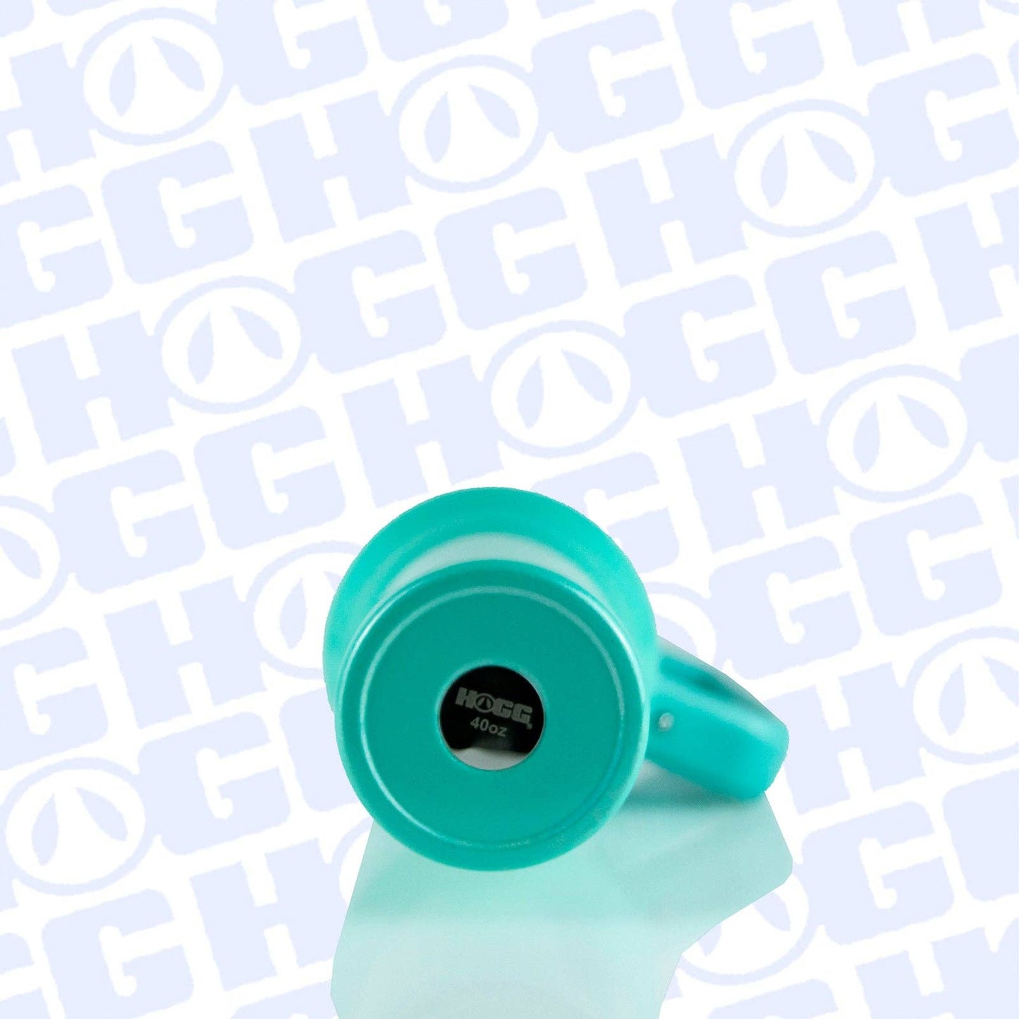 Teal megaphone with 'Hoggit' logo on a light blue background with 'Hoggit' text.